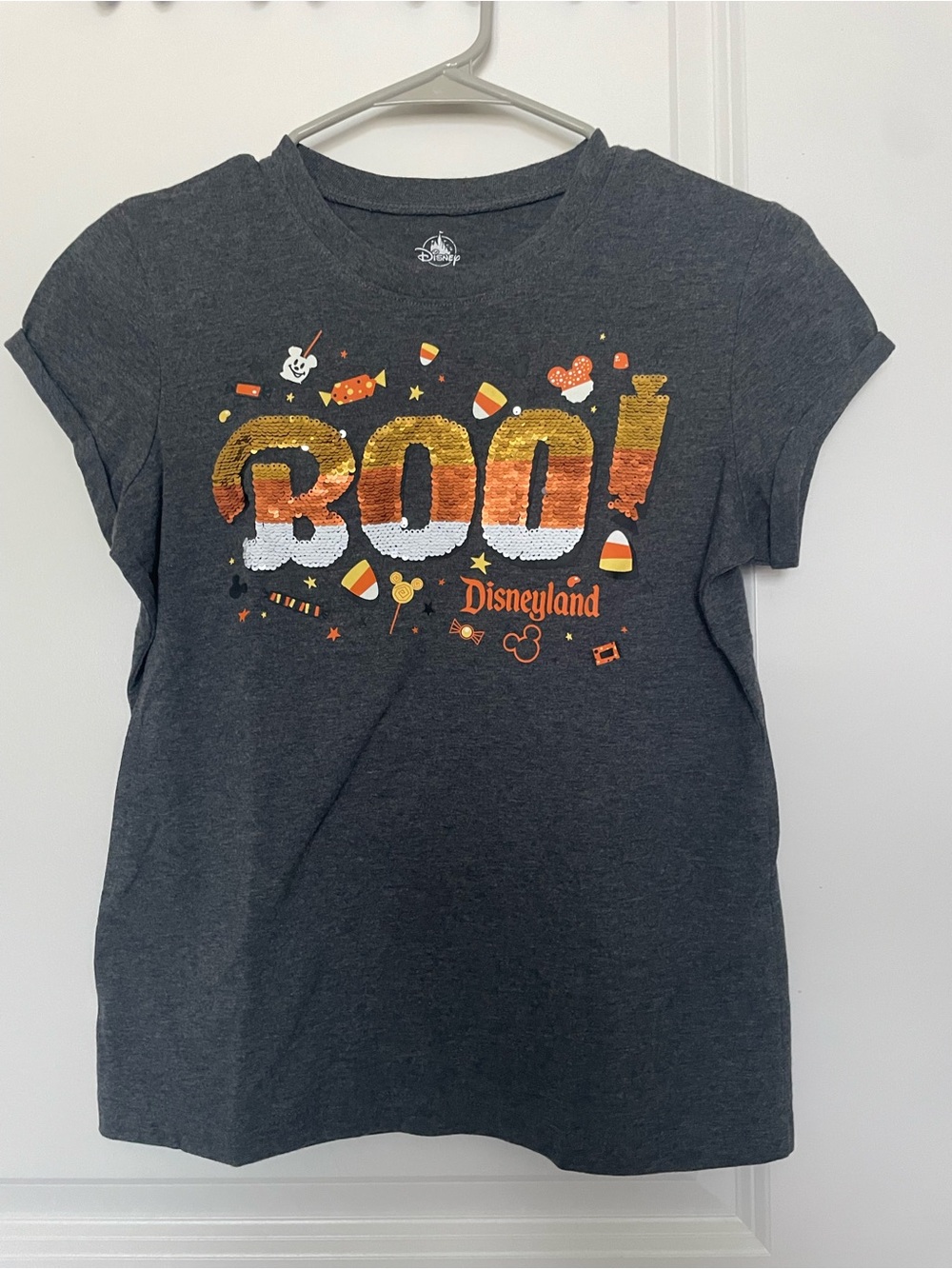 Disney Halloween Sequin T-Shirt 🎃🖤